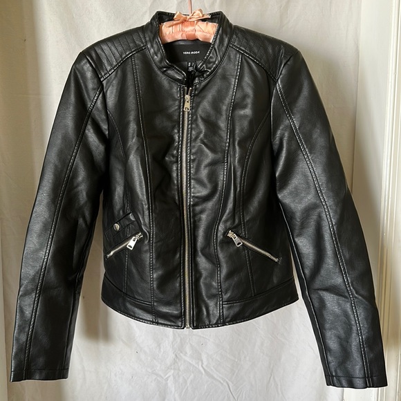 Vegan Moto Jacket - Picture 3 of 15